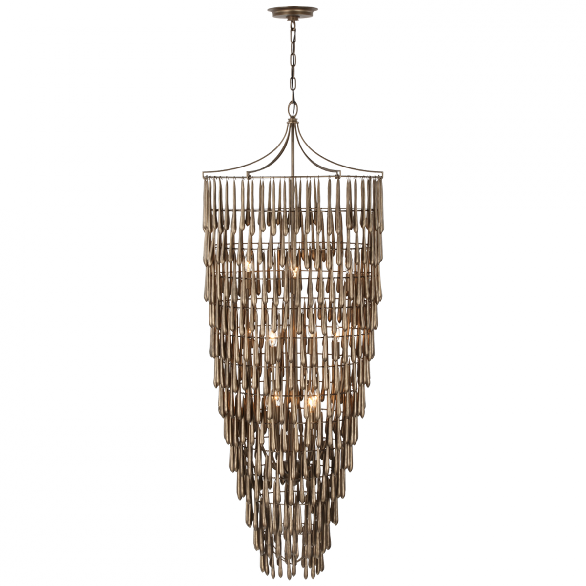Vacarro Tall Cascading Chandelier