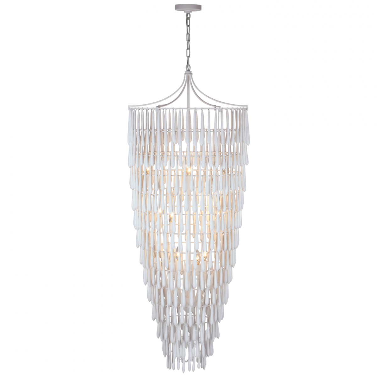 Vacarro Tall Cascading Chandelier