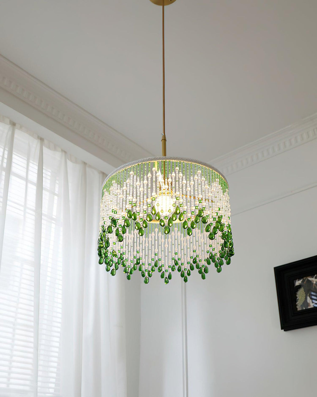 Jade Blossom Pendant Light