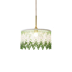 Jade Blossom Pendant Light