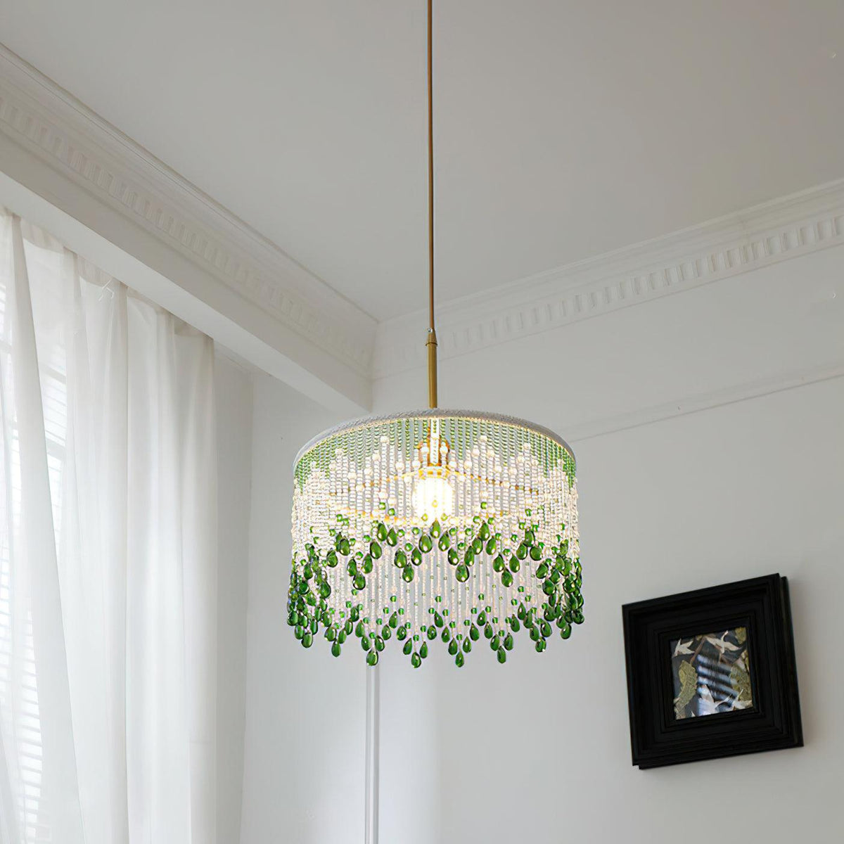 Jade Blossom Pendant Light