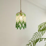 Jade Blossom Pendant Light
