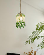 Jade Blossom Pendant Light