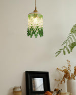 Jade Blossom Pendant Light