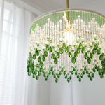 Jade Blossom Pendant Light