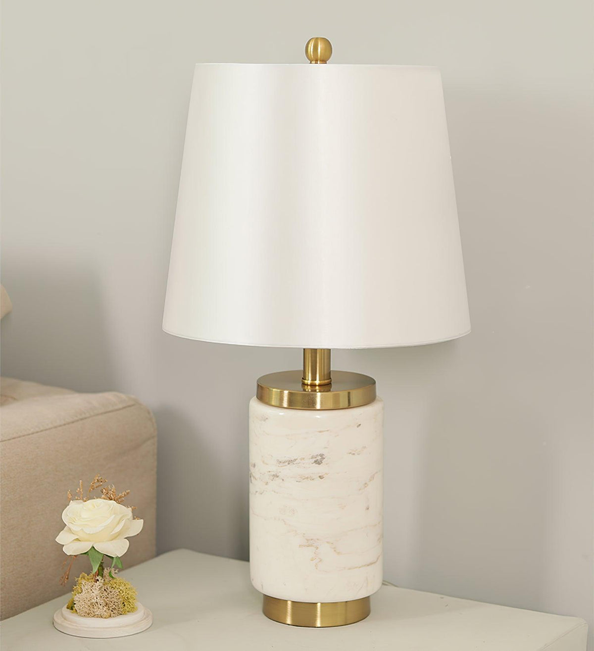 Joan Marble Table Lamp