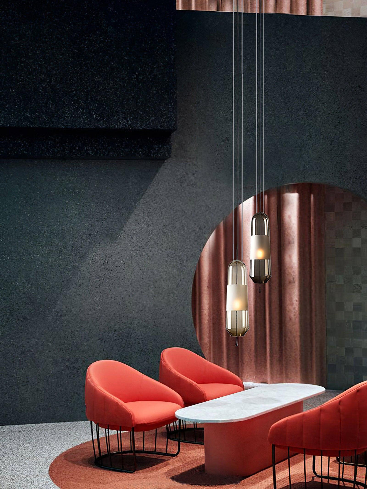 Joanna Glass Pendant Light 4.7"