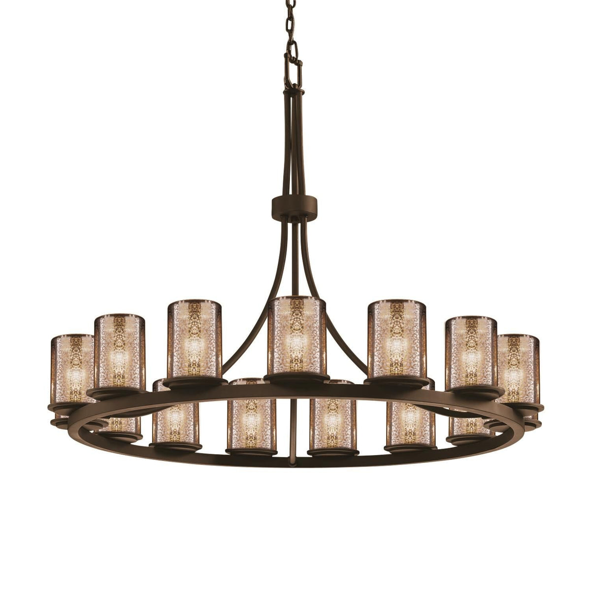 Justice Design Group Fusion 42 Inch 15 Light Chandelier Cp144463