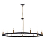 Justice Design Group Clayton 60 Inch 18 Light Led Mini Chandelier Cp790134