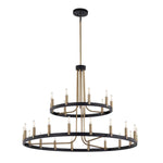 Justice Design Group Clayton 42 Inch 27 Light Led Chandelier Cp790135
