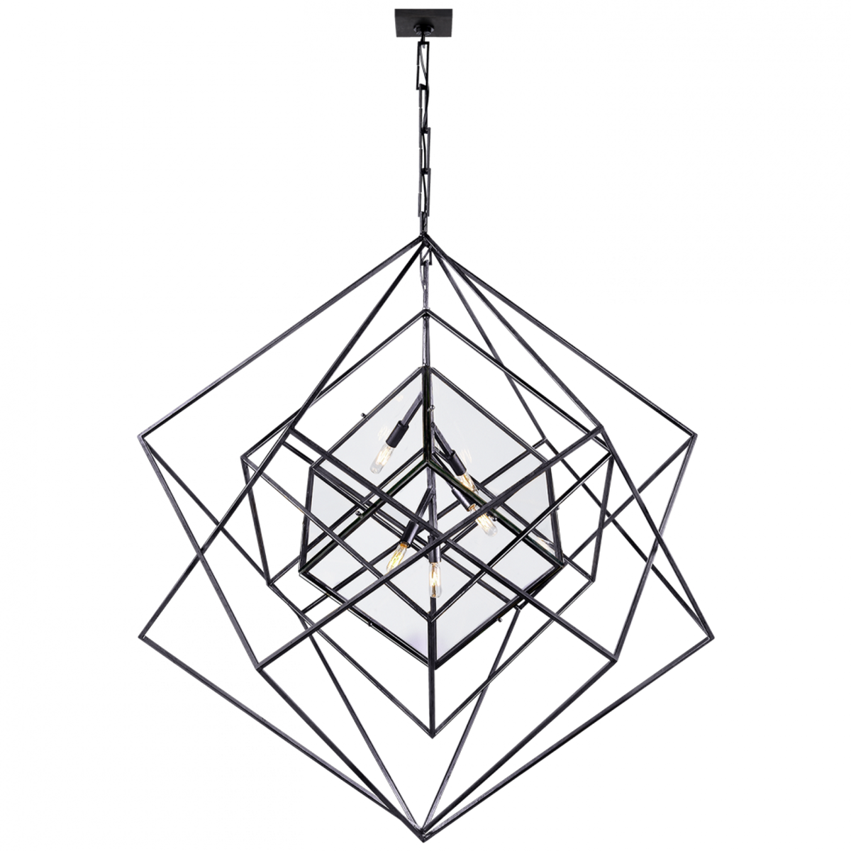 Cubist Chandelier