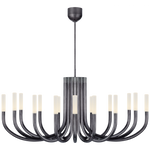 Rousseau Large Oval Chandelier