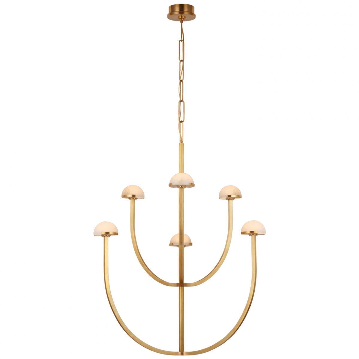 Pedra Large Two-Tier Chandelier