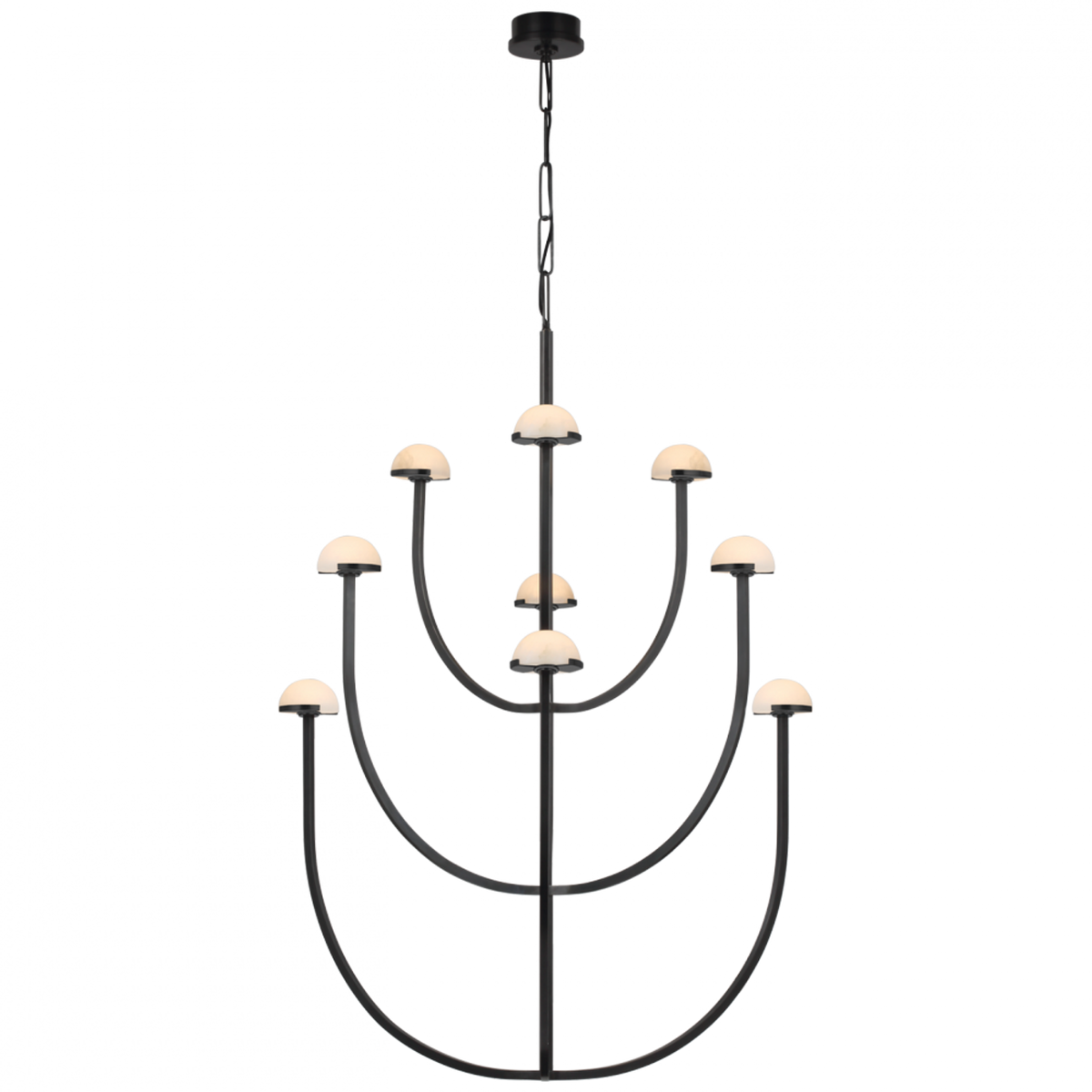 Pedra Large Two-Tier Chandelier