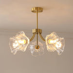Kalin Flower Glass Chandelier