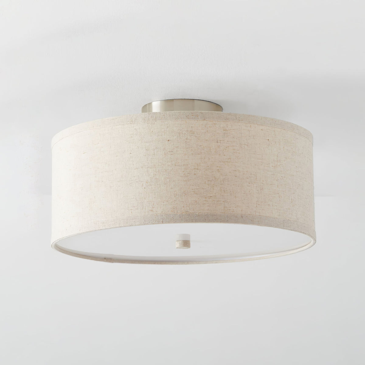 Kasha Linen Ceiling Light