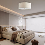 Kasha Linen Ceiling Light
