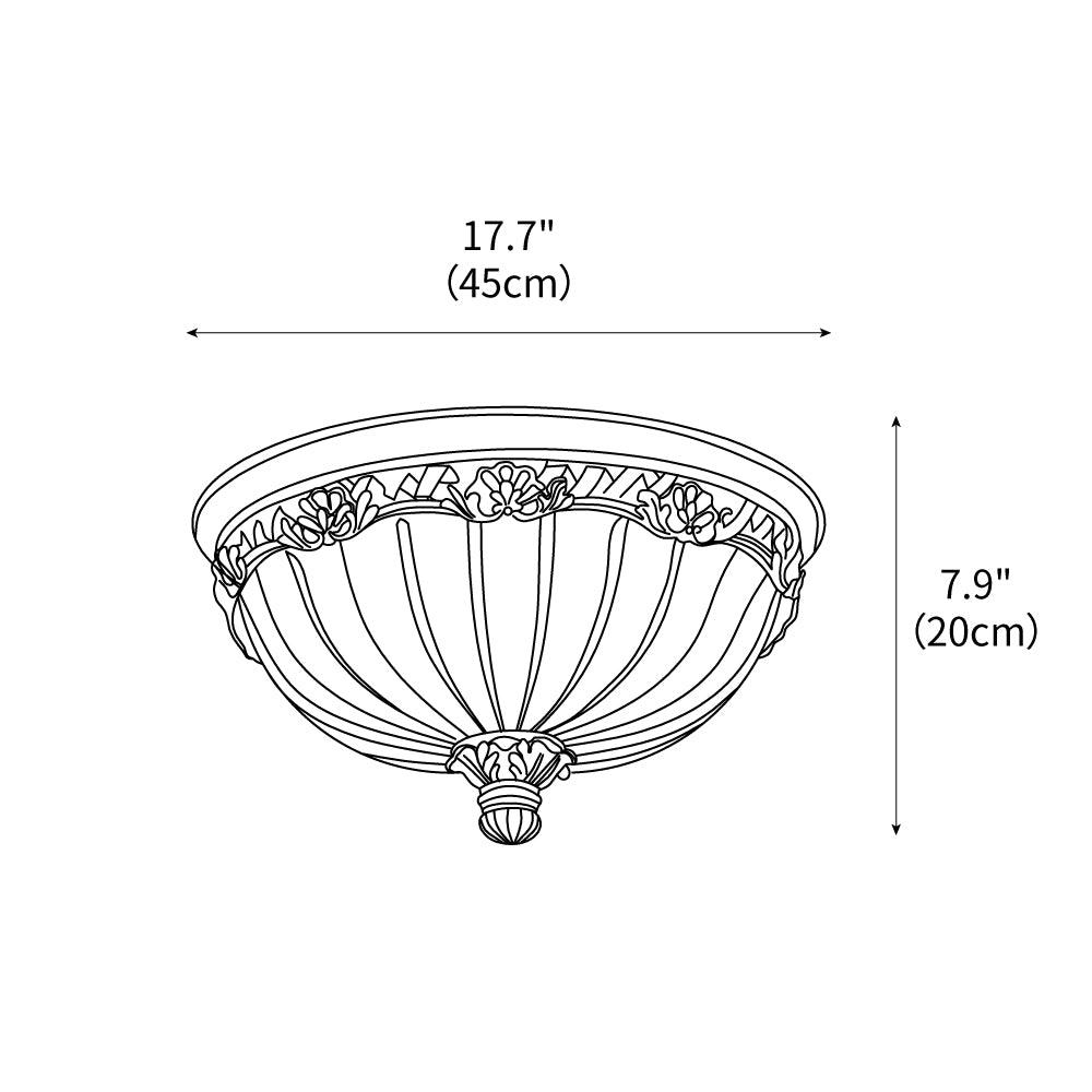 Kelham Flush Ceiling Lamp