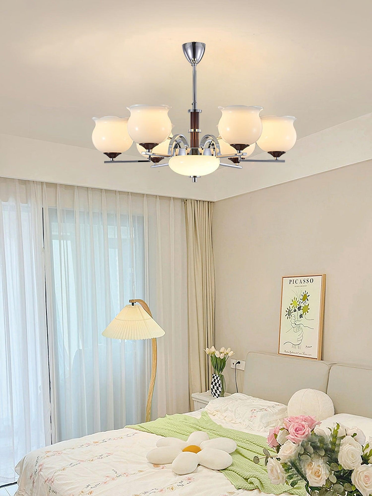 Keston Polished Chrome Chandelier