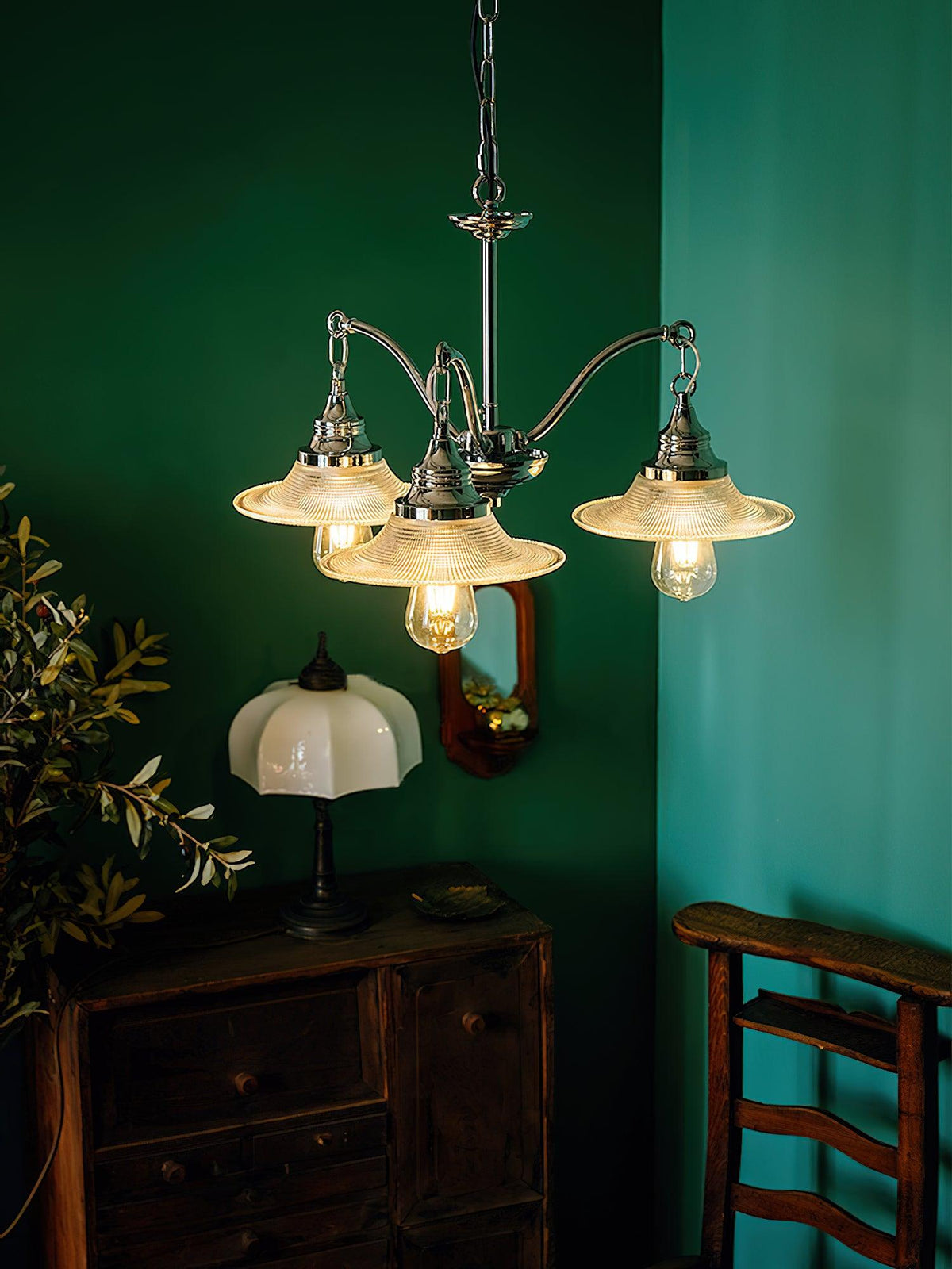 Kilraughts Triple Chandelier