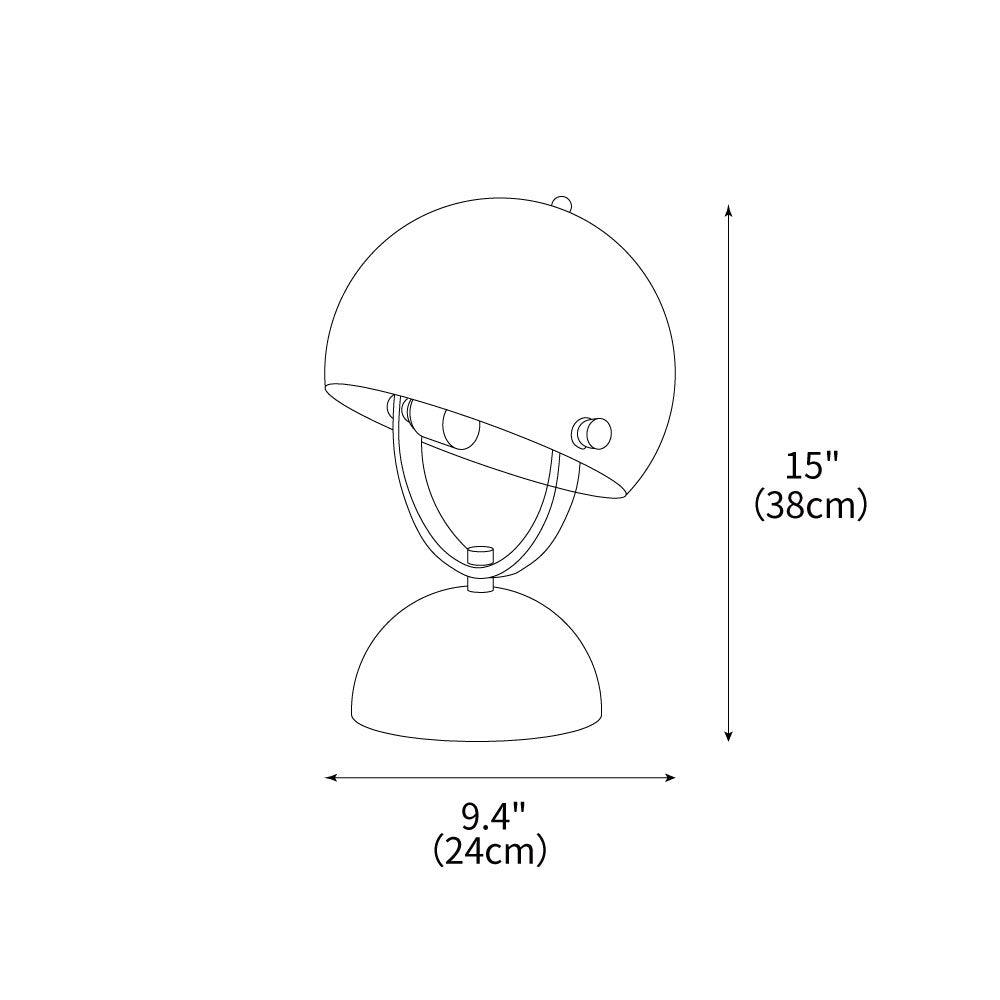 Kling Marble Table Lamp 9.4"