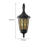 Outdoor Retro Waterproof Wall Lamp Decorative Lighting for Villa Courtyard Balcony