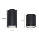 Round LED Flush Mount Ceiling Light Minimalist Waterproof Downlight for Living Rooms and Corridors