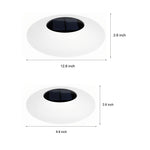 Round Colorful RGB LED Waterproof Solar Modern Outdoor Lights Pool Lights