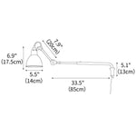 Versa Glide G203 Wall Light