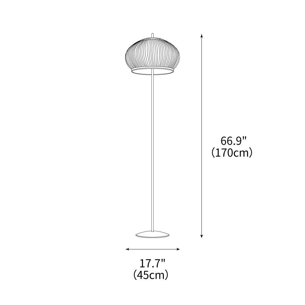 Lantern Knit Floor Lamp