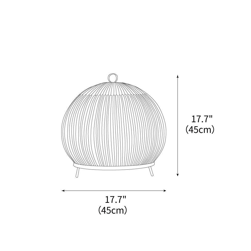Lantern Knit Table Lamp
