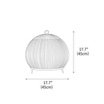 Lantern Knit Table Lamp