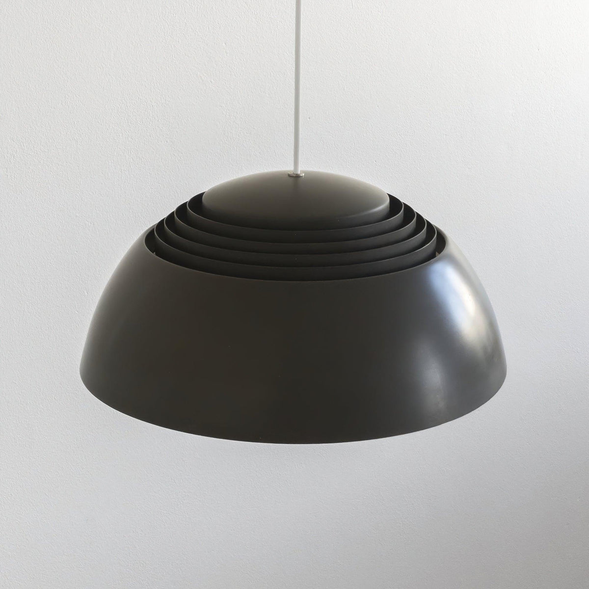 Large Bowl Wave Pendant Lamp 13.8"