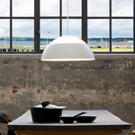 Large Bowl Wave Pendant Lamp 13.8"