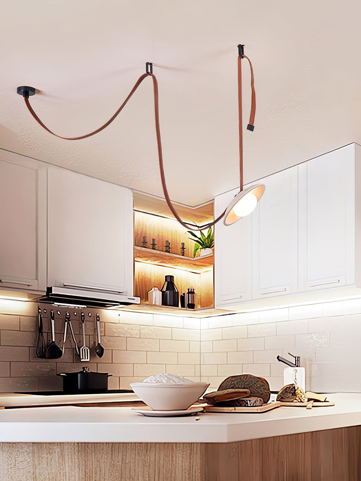 Lasso Stone Pendant Light
