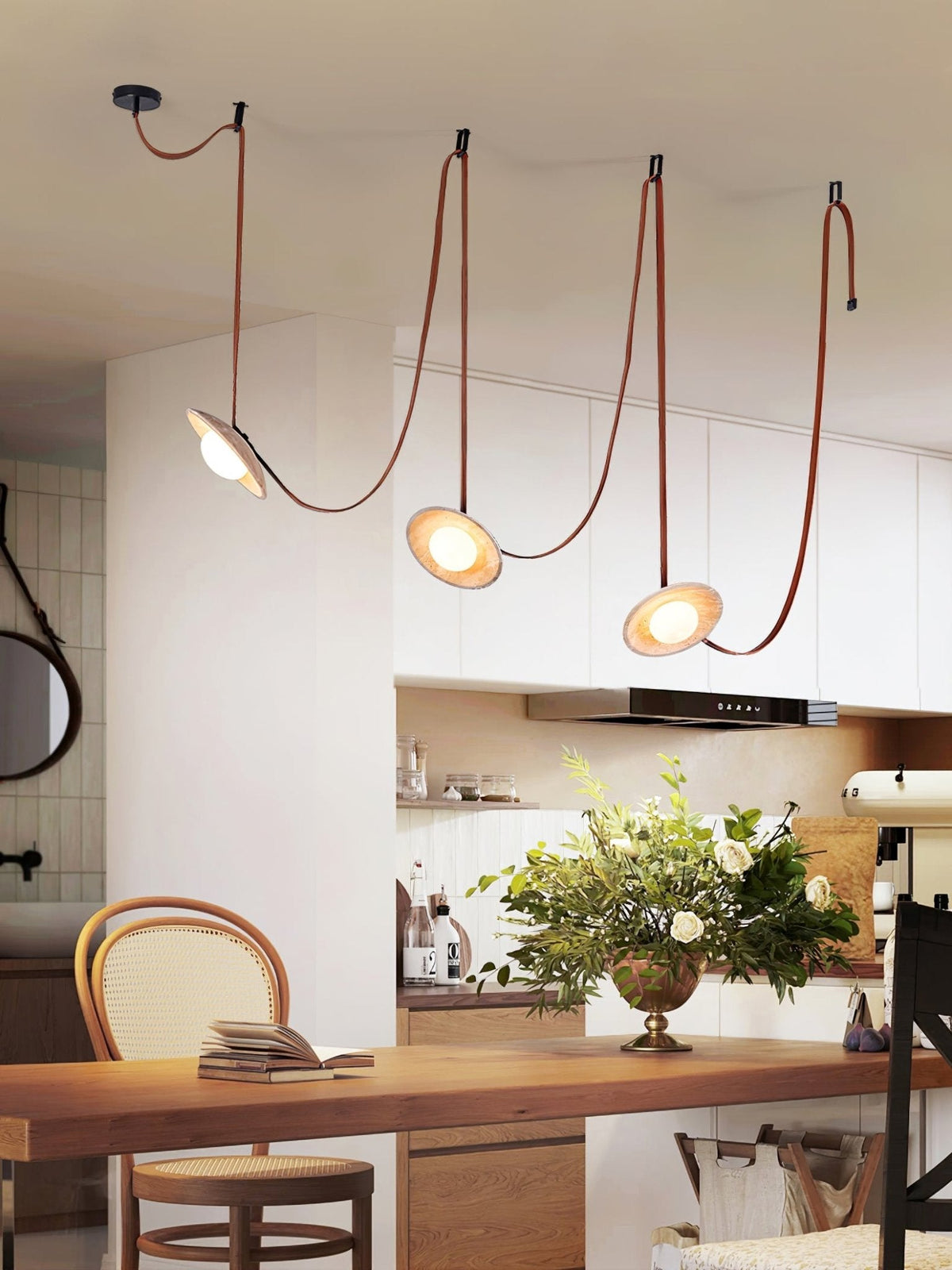 Lasso Stone Pendant Light