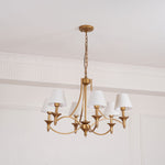 Lenore Aged Gold Chandelier