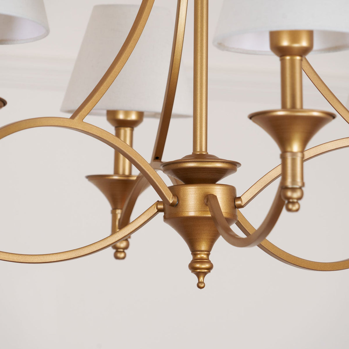 Lenore Aged Gold Chandelier