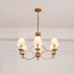 Lenore Aged Gold Chandelier