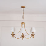 Lenore Aged Gold Chandelier