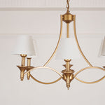 Lenore Aged Gold Chandelier