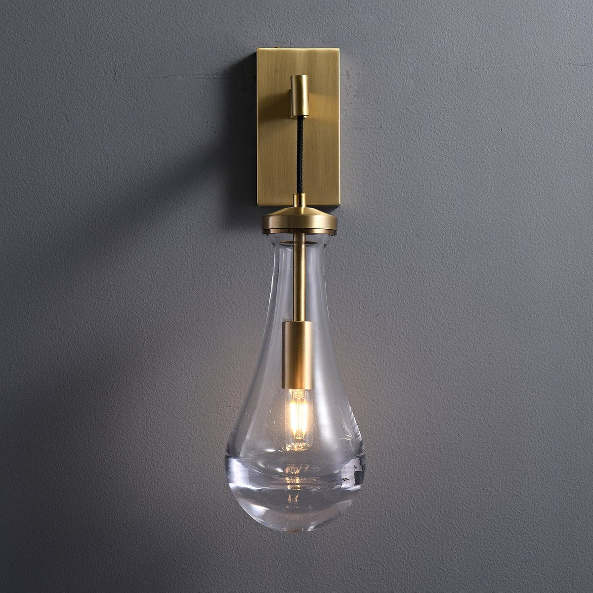 Leontine Glass Wall Lamp