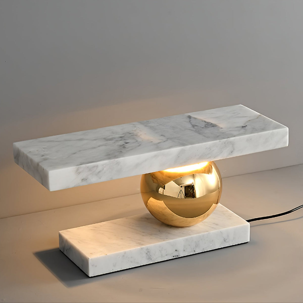 Levoro Stone Table Lamp