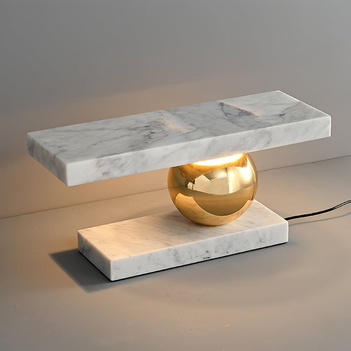 Levoro Stone Table Lamp