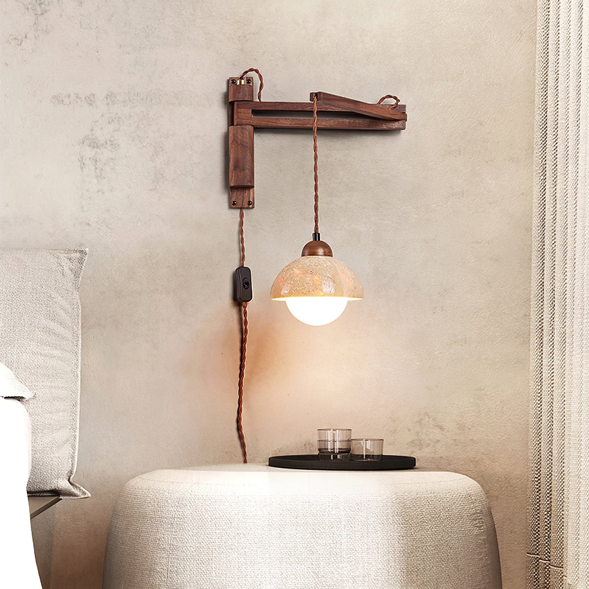 Ligno Arc Wall Lamp