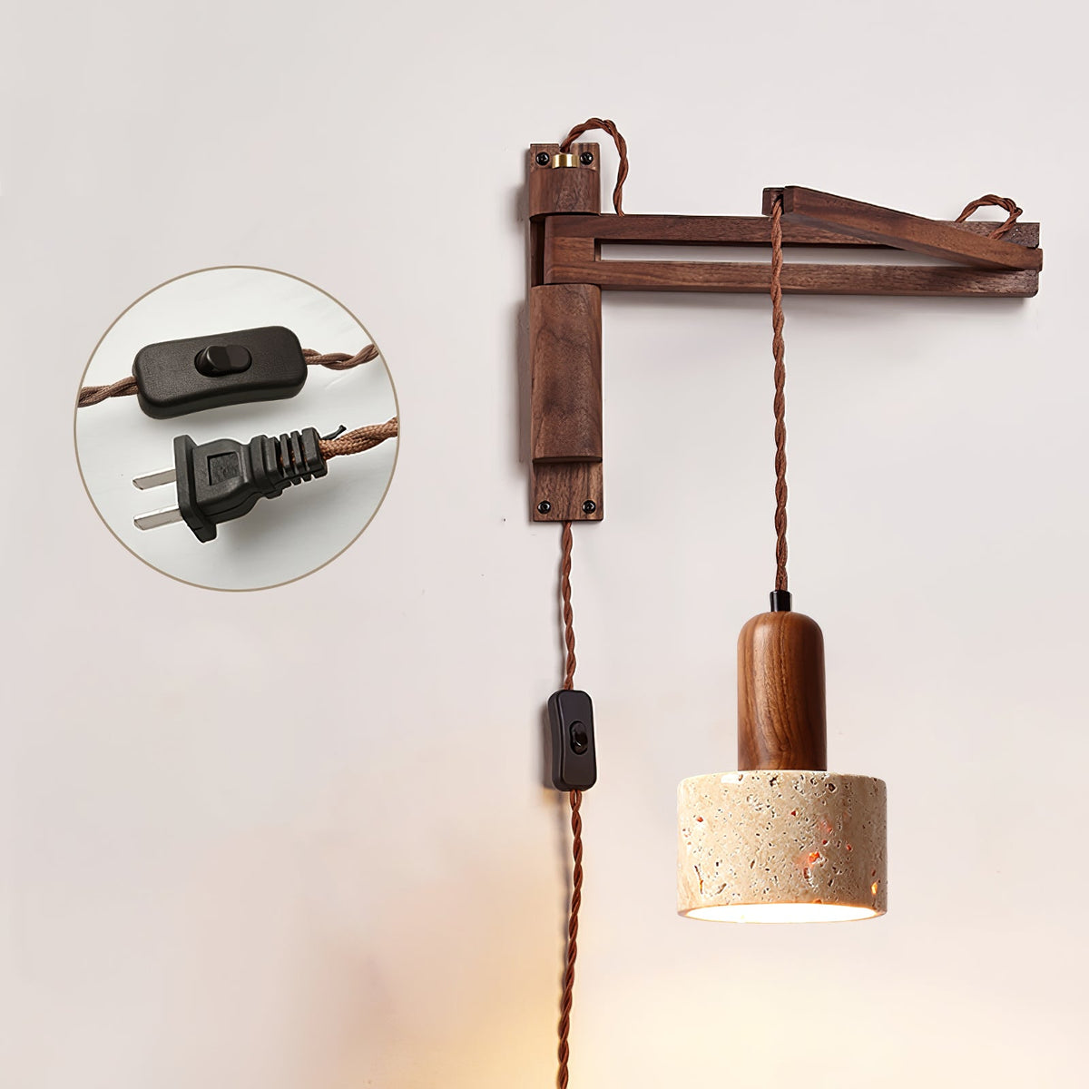 Ligno Arc Wall Lamp