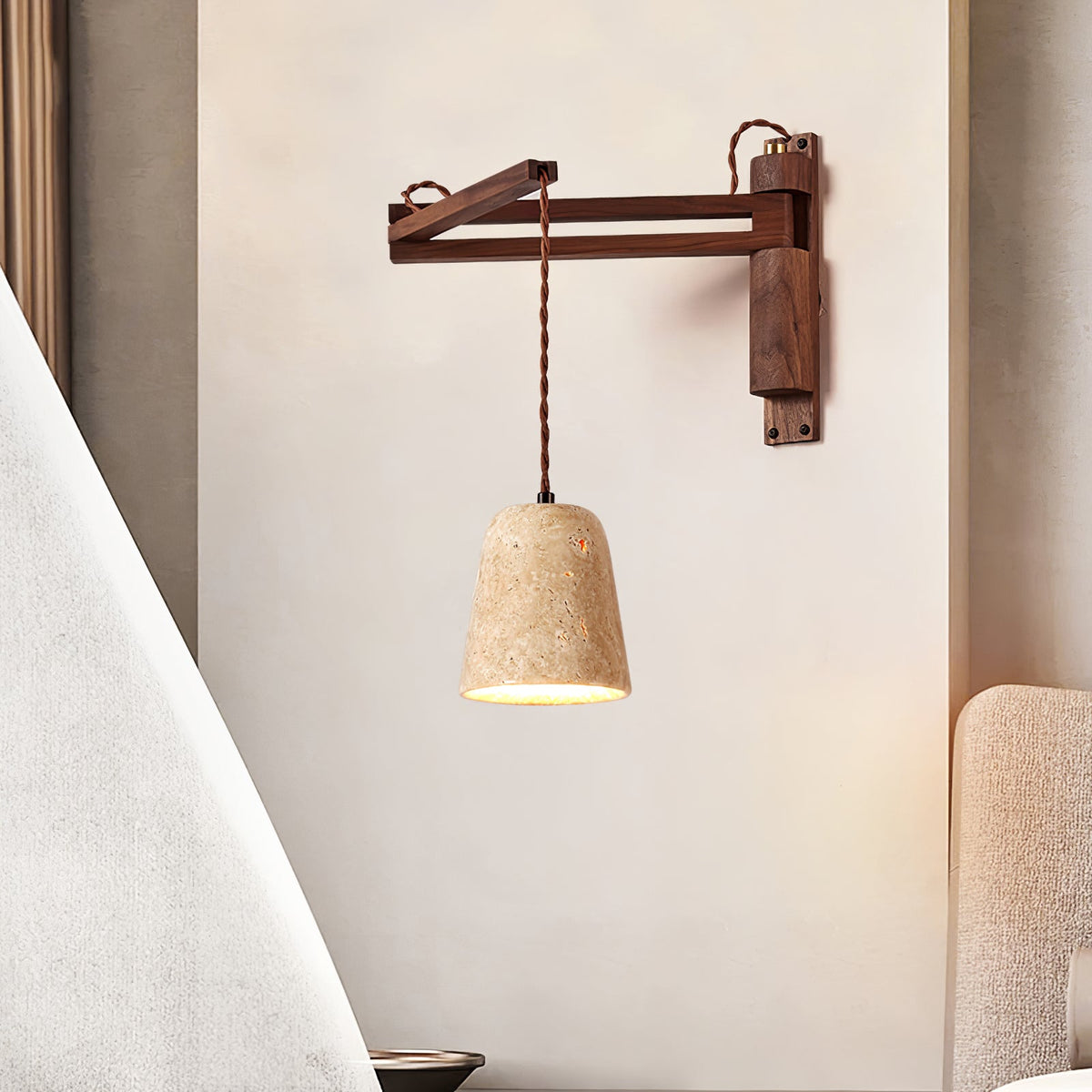 Ligno Arc Wall Lamp