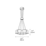 Lily Of The Valley Chandelier