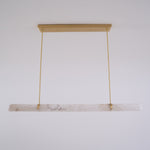 Linear Alabaster Chandelier
