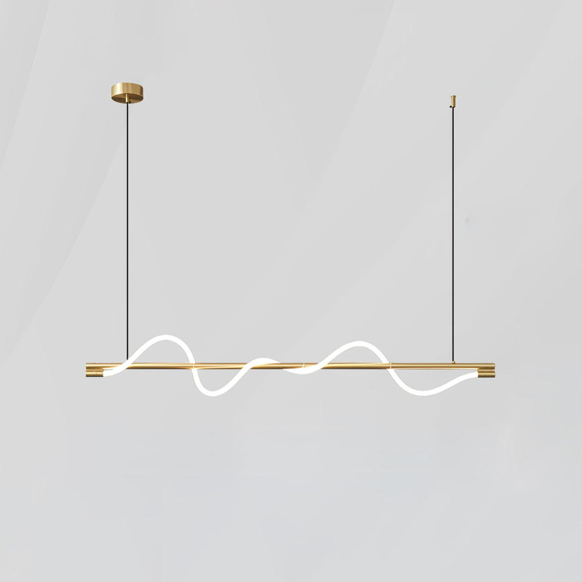 Linear Curve Island Pendant Lamp